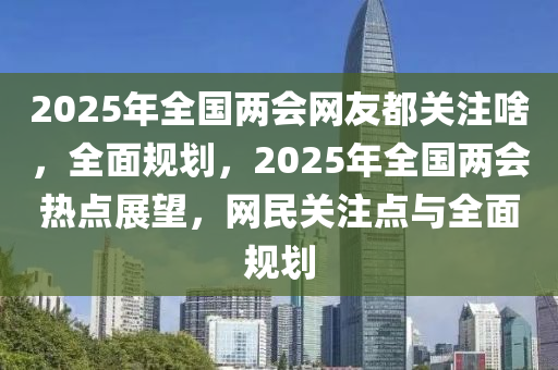 2025年全國兩會網(wǎng)友都關(guān)注啥，全面規(guī)劃，2025年全國兩會熱點展望，網(wǎng)民關(guān)注點與全面規(guī)劃