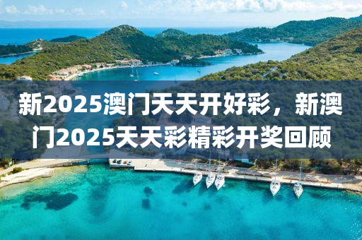 新2025澳門天天開(kāi)好彩，新澳門2025天天彩精彩開(kāi)獎(jiǎng)回顧