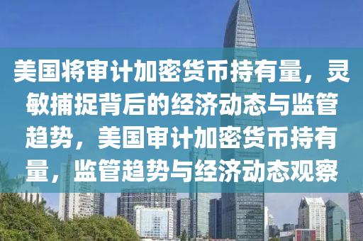 美國將審計加密貨幣持有量，靈敏捕捉背后的經(jīng)濟動態(tài)與監(jiān)管趨勢，美國審計加密貨幣持有量，監(jiān)管趨勢與經(jīng)濟動態(tài)觀察