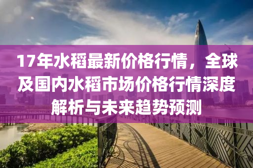 17年水稻最新價(jià)格行情，全球及國內(nèi)水稻市場價(jià)格行情深度解析與未來趨勢預(yù)測