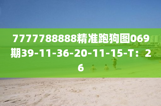 7777788888精準(zhǔn)跑狗圖069期39-11-36-20-11-15-T：26