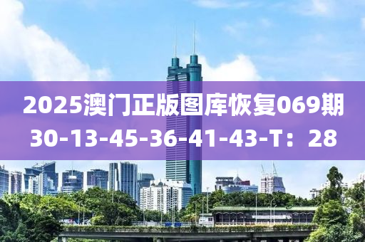 2025澳門正版圖庫(kù)恢復(fù)069期30-13-45-36-41-43-T：28