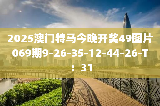 2025澳門特馬今晚開獎(jiǎng)49圖片069期9-26-35-12-44-26-T：31