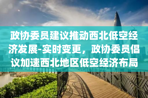 政協(xié)委員建議推動西北低空經(jīng)濟發(fā)展-實時變更，政協(xié)委員倡議加速西北地區(qū)低空經(jīng)濟布局木工機械,設(shè)備,零部件