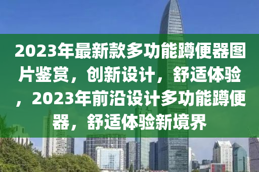 2木工機械,設(shè)備,零部件023年最新款多功能蹲便器圖片鑒賞，創(chuàng)新設(shè)計，舒適體驗，2023年前沿設(shè)計多功能蹲便器，舒適體驗新境界