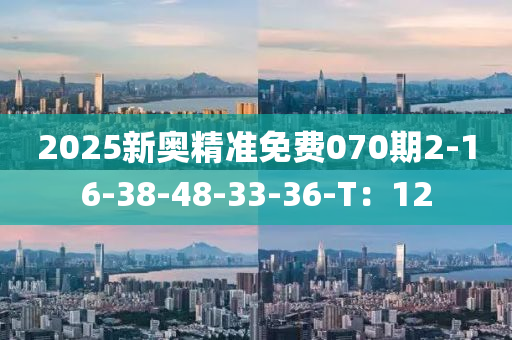 2025新奧精準免費070期2-16-38-48-33-36-T：12