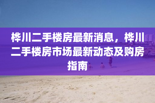 樺川二手樓房最新消息，樺川二手樓房市場最新動態(tài)及購房指南