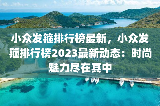 小眾發(fā)箍排行榜最新，小眾發(fā)箍排行榜2023最新動態(tài)：時尚魅力盡在其中