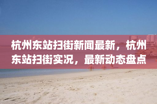 杭州東站掃街新聞最新，杭州東站掃街實況，最新動態(tài)盤點