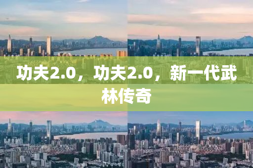 功夫2.0，功夫2.0，新一代武林傳奇