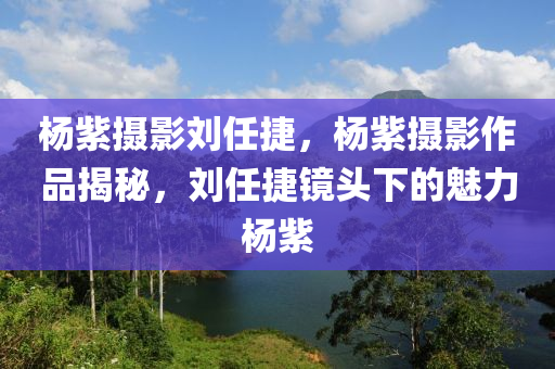 楊紫攝影劉任捷，楊紫攝影作品揭秘，劉任捷鏡頭下的魅力楊紫木工機械,設備,零部件